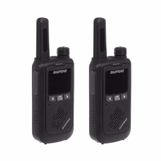 Radiotelefon Baofeng BF-T17 czarny - 2 szt (zasięg do 10 kilometrów)