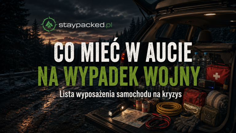 Co mieć w aucie na wypadek wojny? Lista wyposażenia samochodu na kryzys
