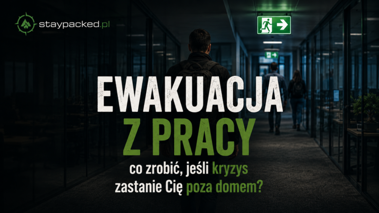 Ewakuacja z pracy: co mieć w biurze i jak wrócić do domu w kryzysie?