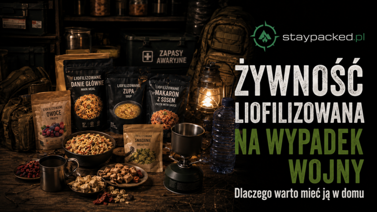 Żywność liofilizowana – kompletne jedzenie na czas kryzysu. Jak wybrać zestaw, co kupić i jak przechowywać