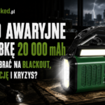 Radio awaryjne na korbkę 20 000 mAh – jakie wybrać na blackout, ewakuację i kryzys?