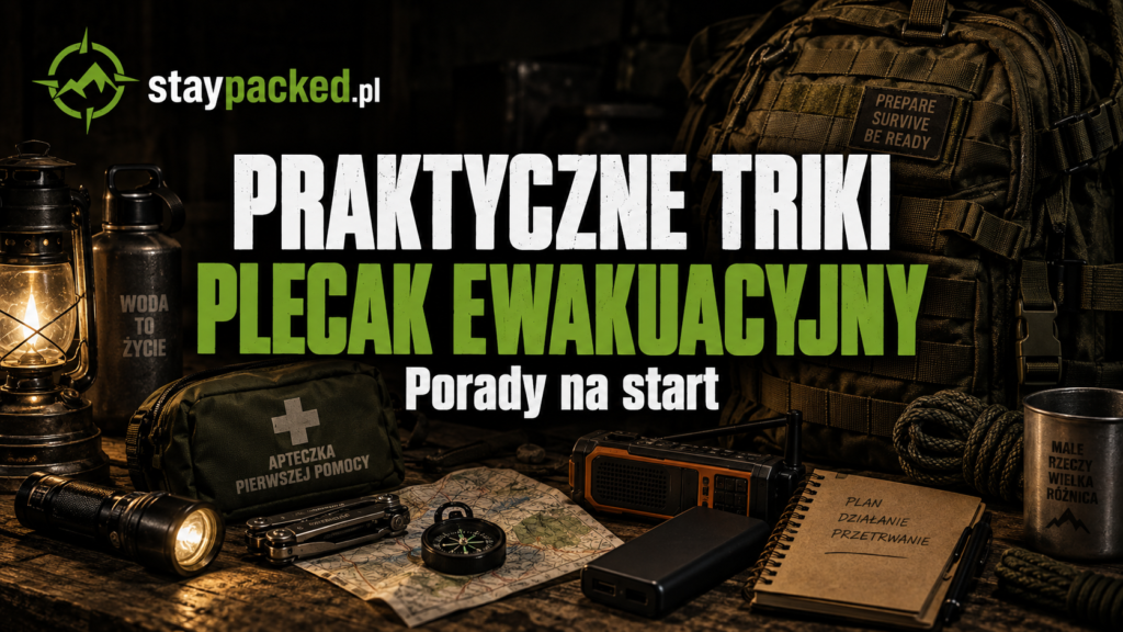 Praktyczne triki – plecak ewakucyjny porady na start